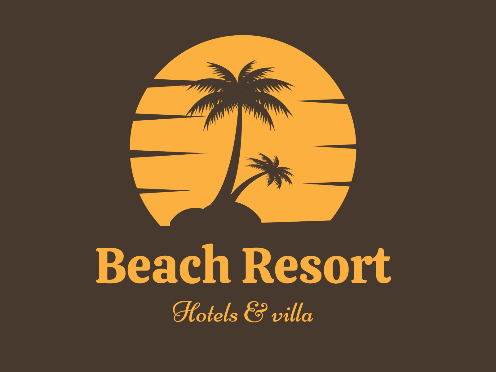 Logo Design For Resort by M A AariyanN (MarJaan) on Dribbble