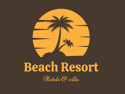 Logo Design For Resort branding classic classiclogo design graphic design illustration logo logo maker logo maker app