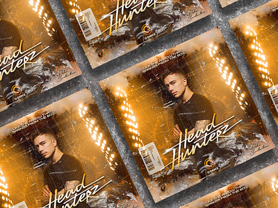 Headhunterz | Cover Design