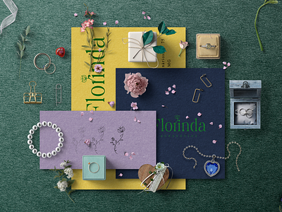 Florinda | Brand Identity branding business design graphic design illustration logo