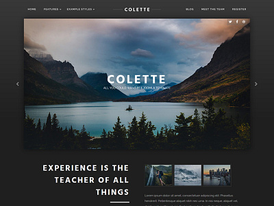 J51 Colette - Joomla Template