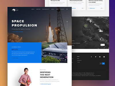 Ad Astra Landing Page