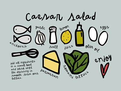 Caesar Salad Illustrated Recipe