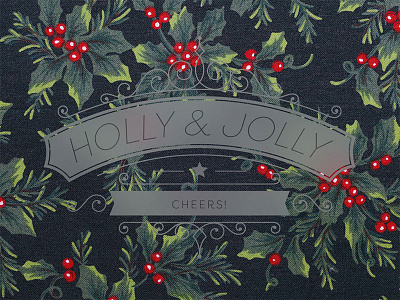 Holly & Jolly | Desktop Wallpaper