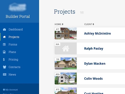 Portal | Week 4 | Weekly UI construction dashboard portal ui ux weekly