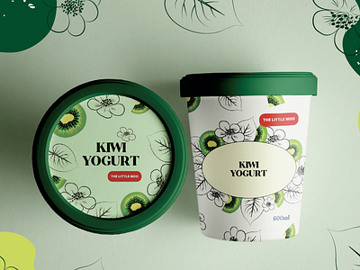 Yogurt Packaging Design adobe illustrator branding colorful colorful design creative dairy packaging dairy product design food fruit graphic design illustration logo package design packaging packaging design pattern pattern design yogurt box design