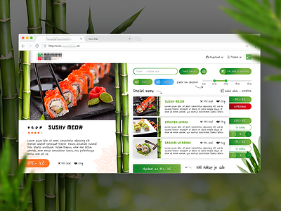 [ UI - UX Design ] - Food ordering service dash dashboard design ui ux