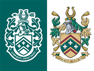 Personal coat of arms heraldry modern heraldry personal coat of arms personal crest shield vintage crest