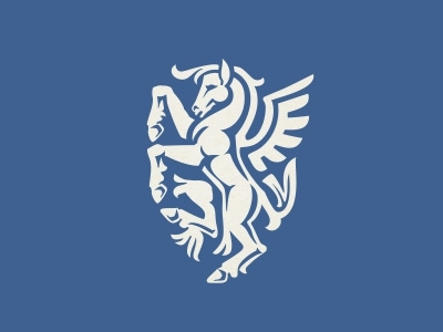 Pegasus logo crest heraldry horse logo pegasus shield wings