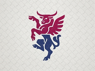 Winged Bull Logo