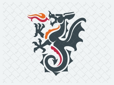 Fire Dragon Logo