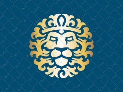 Luxury Lion Logo animal logo crown logo gold lion logo hotel logo king logo lion lion head lion logo logo for sale luxury logo manly logo ornamental lion real estate logo vintage lion