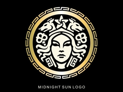 Greek goddess logo