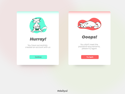 Daily UI #11 | Flash Messages