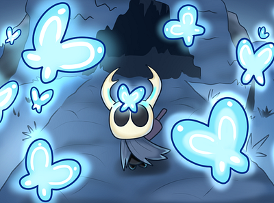 Unofficial Hollow Knight Art comic art design illustration