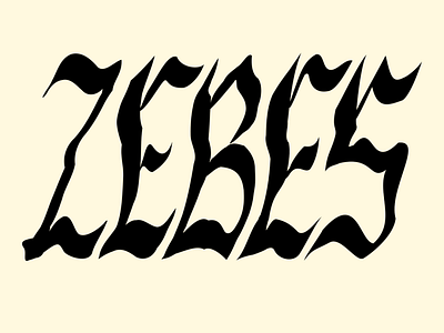 "ZEBES" logotype project