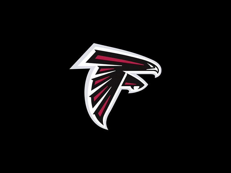 Animated NFL Logos animation atlanta baltimore bills branding buffalo falcons football graphics motion ravens sports