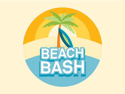 Beach Party Badge