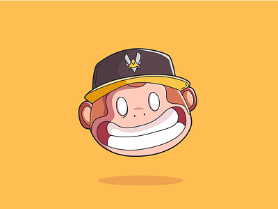 Vitality Gotaga gamer gotaga illustration monkey streamer twitch video game vitality