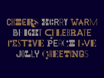 Holiday Desktop Wallpaper holiday typography wallpaper