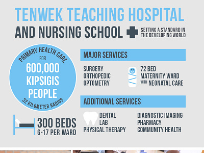 Infographic medical mission