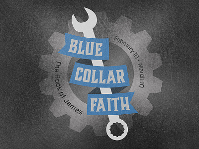 Blue Collar Faith church illustrator religious