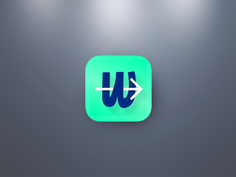 iOS Icon WIP arrow w design ipad iphone apple app icon ios