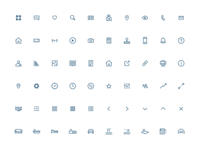 Knight Frank Icon Set