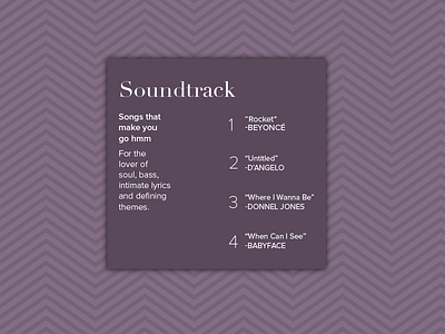 Soundtrack