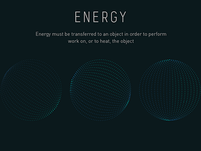 Energy creative energy monotype