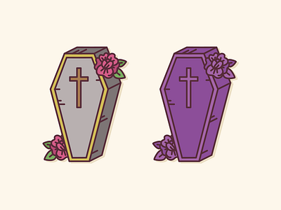 Coffin Tattoo Icon