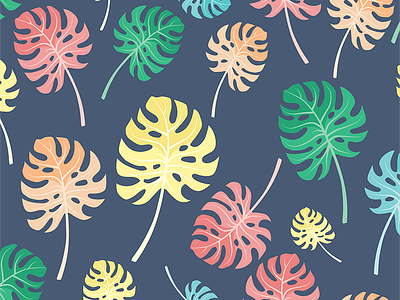 Tropical Leaves Seamless Pattern free download freebie iphone background iphone wallpaper pattern seamless seamless pattern surface pattern tropical