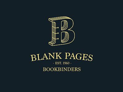 Blank Pages | Logo Design branding identity logo design logotype minimal logo