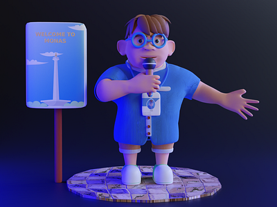 3D Character - Tour Guide