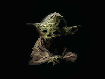 Yoda illustrator master yoda mike brondbjerg processing star wars yoda