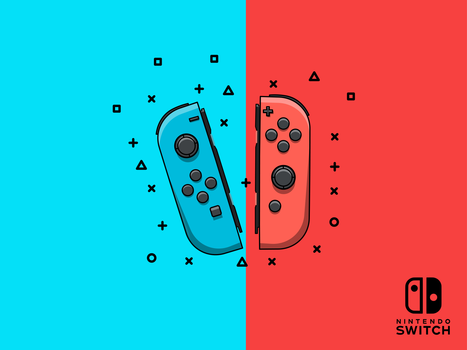The Nintendo Switch Controllers by Designer 2.0 on Dribbble
