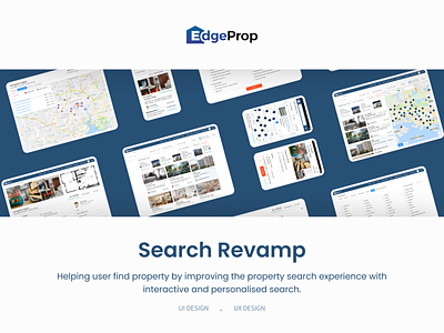 Property Search Revamp design mobile redesign ui ux web website