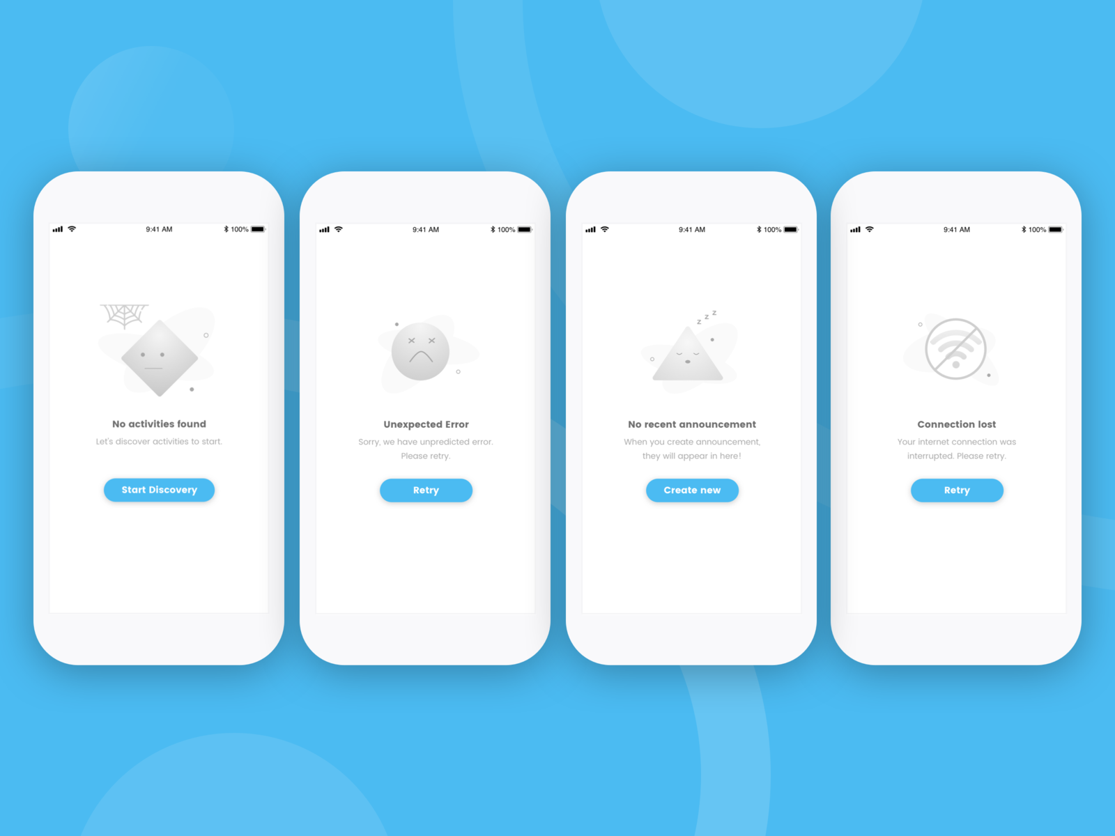 Empty State Screen Design by Agri Fina on Dribbble