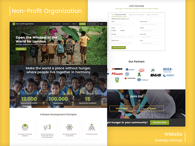 Non-Profit Organization Website