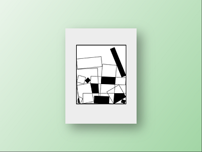 Day 54 black design geometric graphic minimalism white