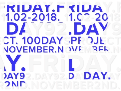 Day 92 100daysproject after effects animation blue design friday gif graphic minimalism motion november typography white