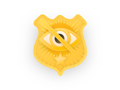 Privacy Police Badge badge branding icon logo nypd privacy