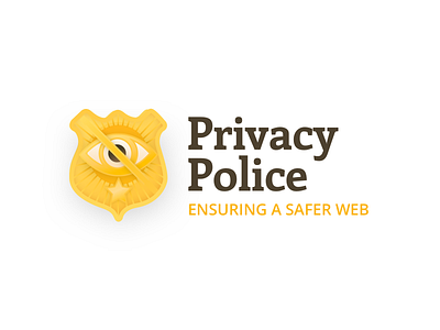 Privacy Police Logo badge branding logo nypd police privacy