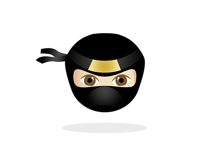 Ninja Emoji asian china emoji face japan korea ninja samurai unicode war