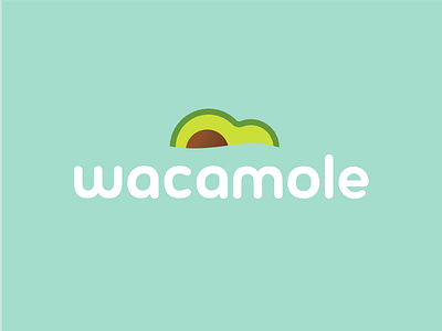 wacamole avocado beach brand guacamole island logo