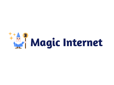 Crypto Venture Capital branding crypto mage magic shiny staff stars wizard