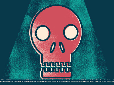 Boni design doodle illustration skull