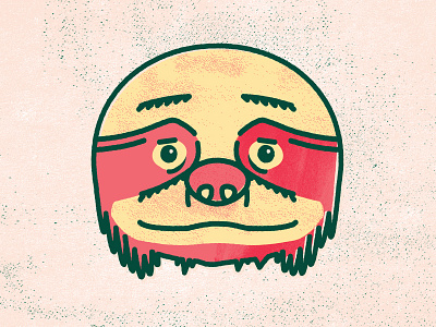 Sloth design doodle illustration sleepy sloth