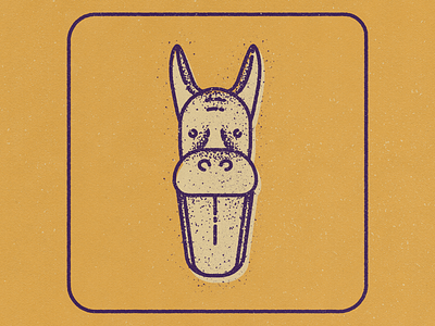 PigDog design dog dot texture grain graphic illustration illustration pig texture