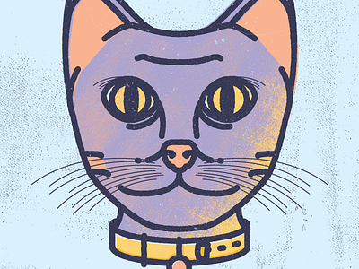 Cat Attack attack cat colours design doodle drawing feline illustration internet lolz texture